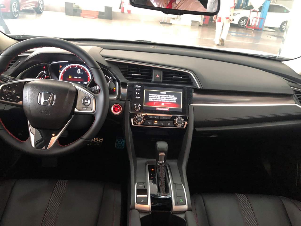 Nội thất xe Honda Civic RS